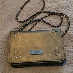 Gunmetal studded clutch